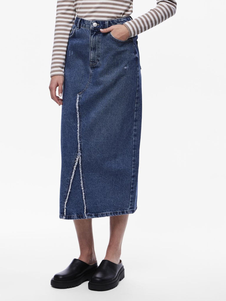 PCALFI Skirt - Medium Blue Denim - VERO MODA & VILA Bergvik