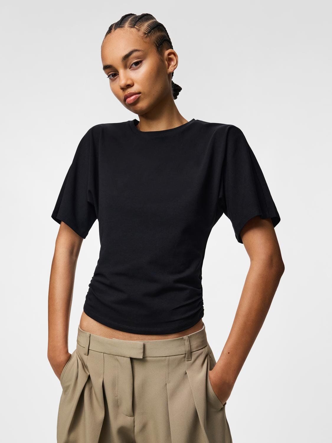 PCALLI Top - Black - VERO MODA & VILA Bergvik