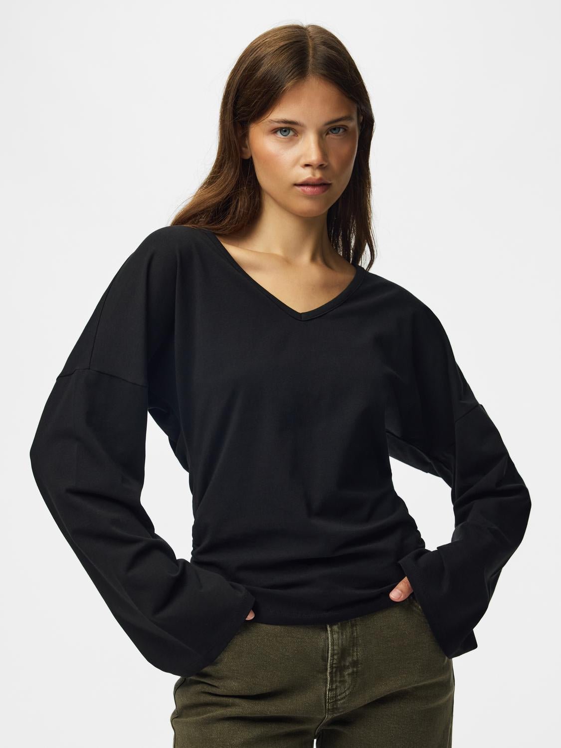 PCALLI Top - Black - VERO MODA & VILA Bergvik