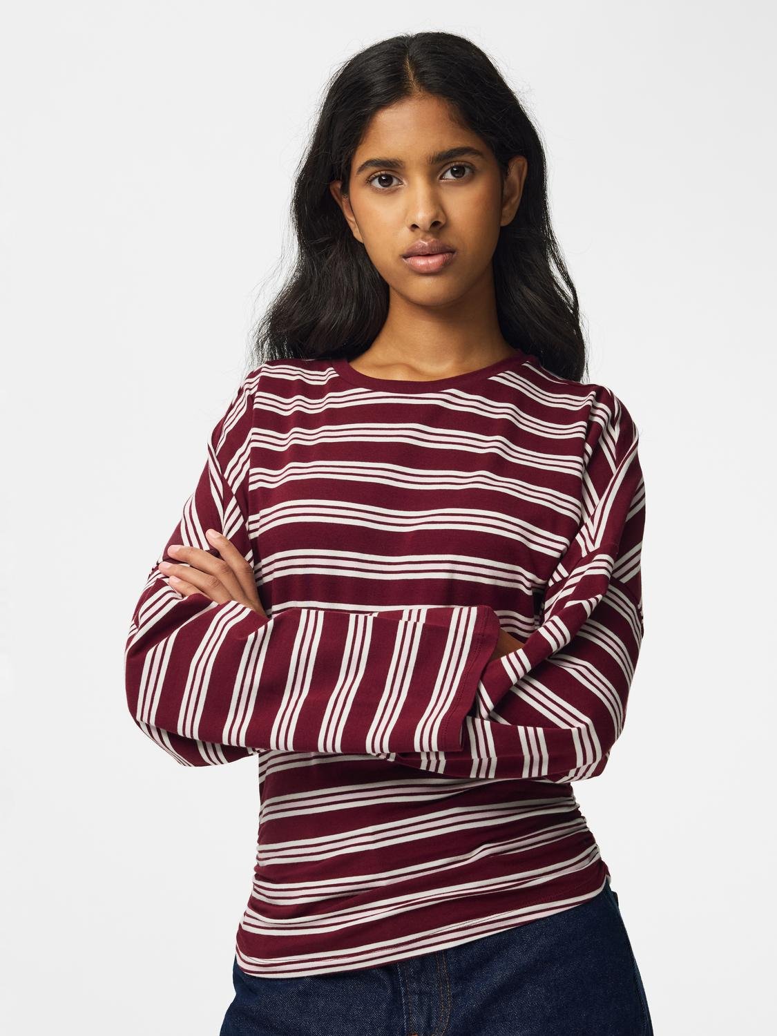 PCALLI Top - Windsor Wine - VERO MODA & VILA Bergvik