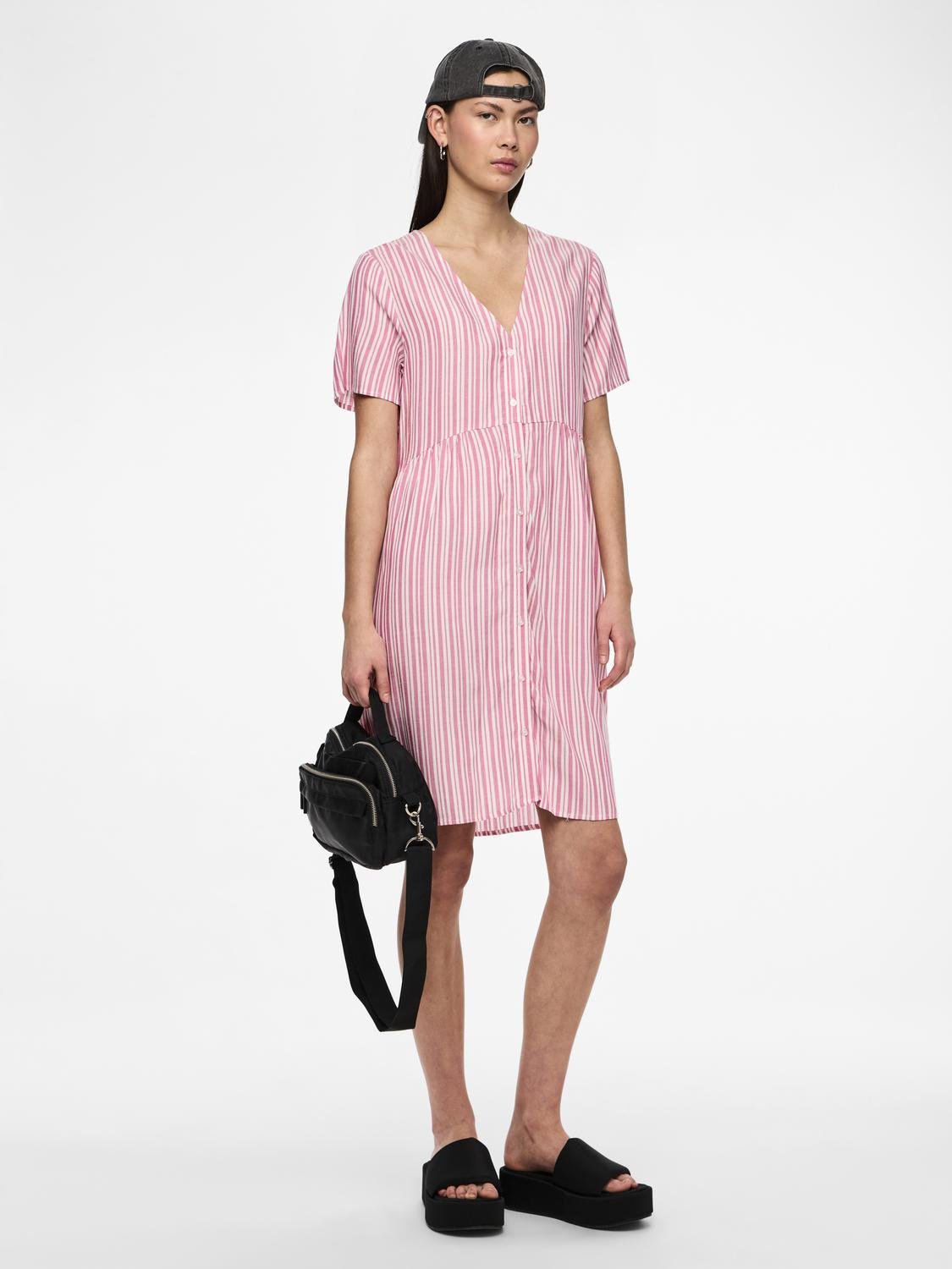 PCALVINA Dress - Ibis Rose - VERO MODA & VILA Bergvik