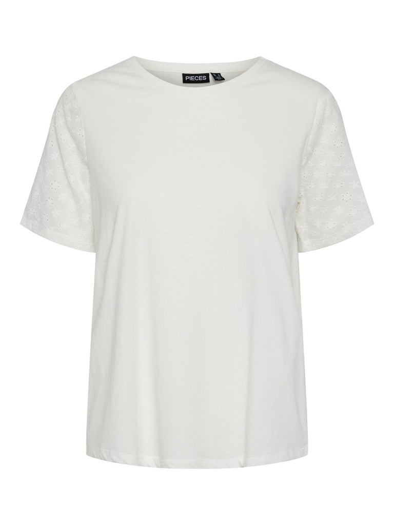 PCANDREA T-Shirt - Cloud Dancer - VERO MODA & VILA Bergvik