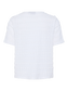 PCANINE Top - Bright White - VERO MODA & VILA Bergvik