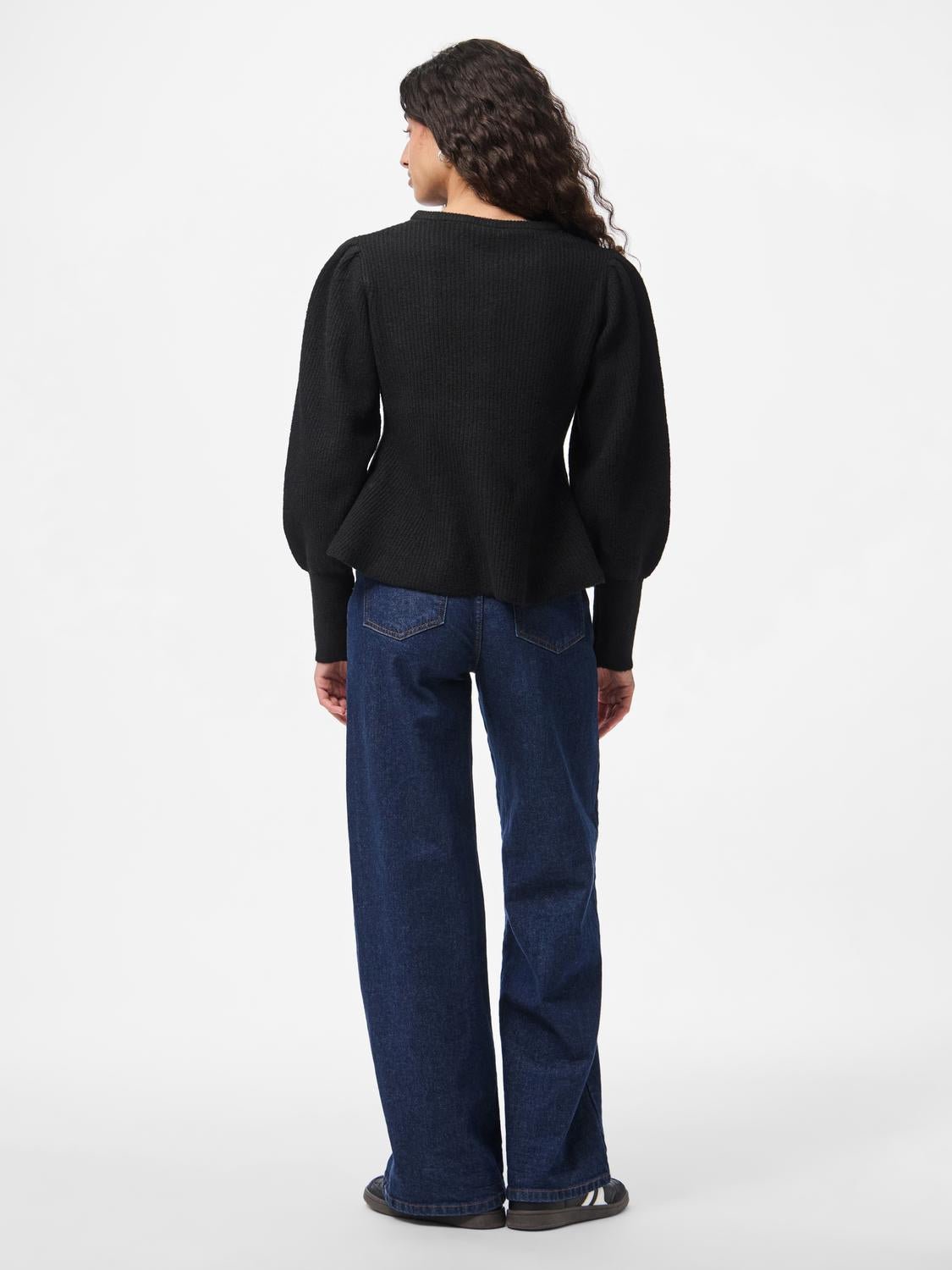 PCANNIE Knit Cardigan - Black - VERO MODA & VILA Bergvik