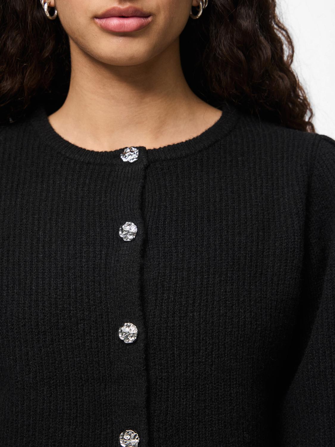 PCANNIE Knit Cardigan - Black - VERO MODA & VILA Bergvik