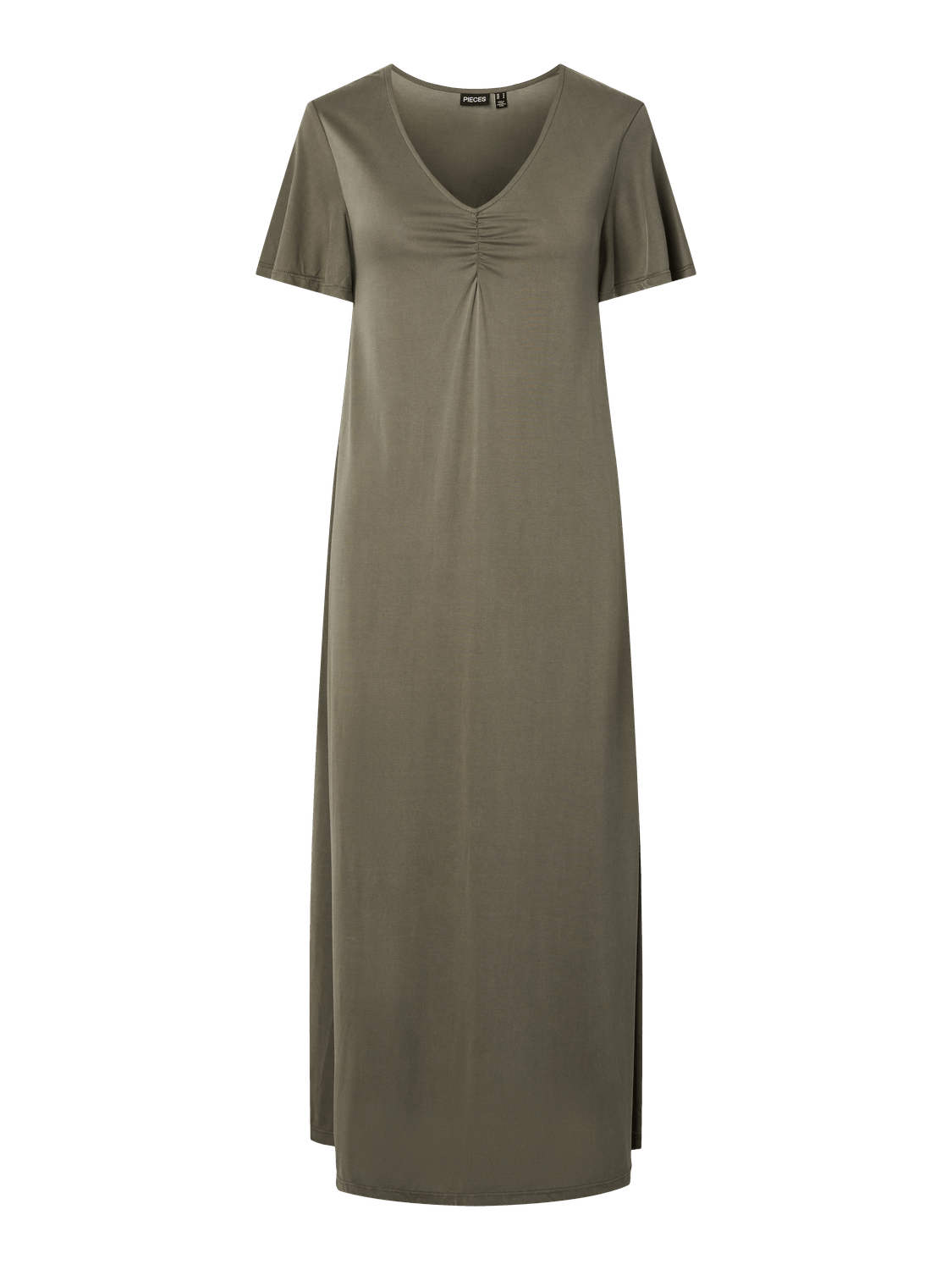 PCANORA Midi Dress - Dusty Olive - VERO MODA & VILA Bergvik