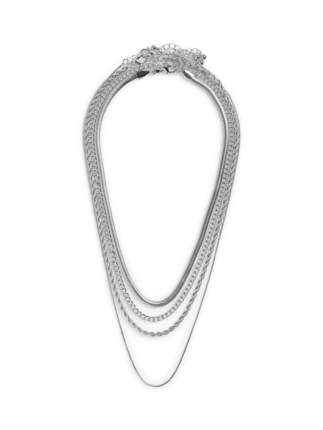 PCBIFI Necklace - Silver Colour - VERO MODA & VILA Bergvik