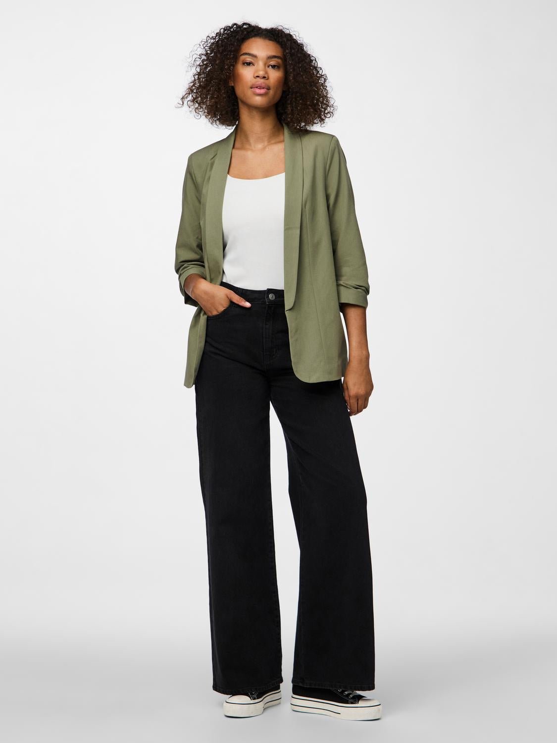 PCBOSELLA Blazer - Deep Lichen Green - VERO MODA & VILA Bergvik