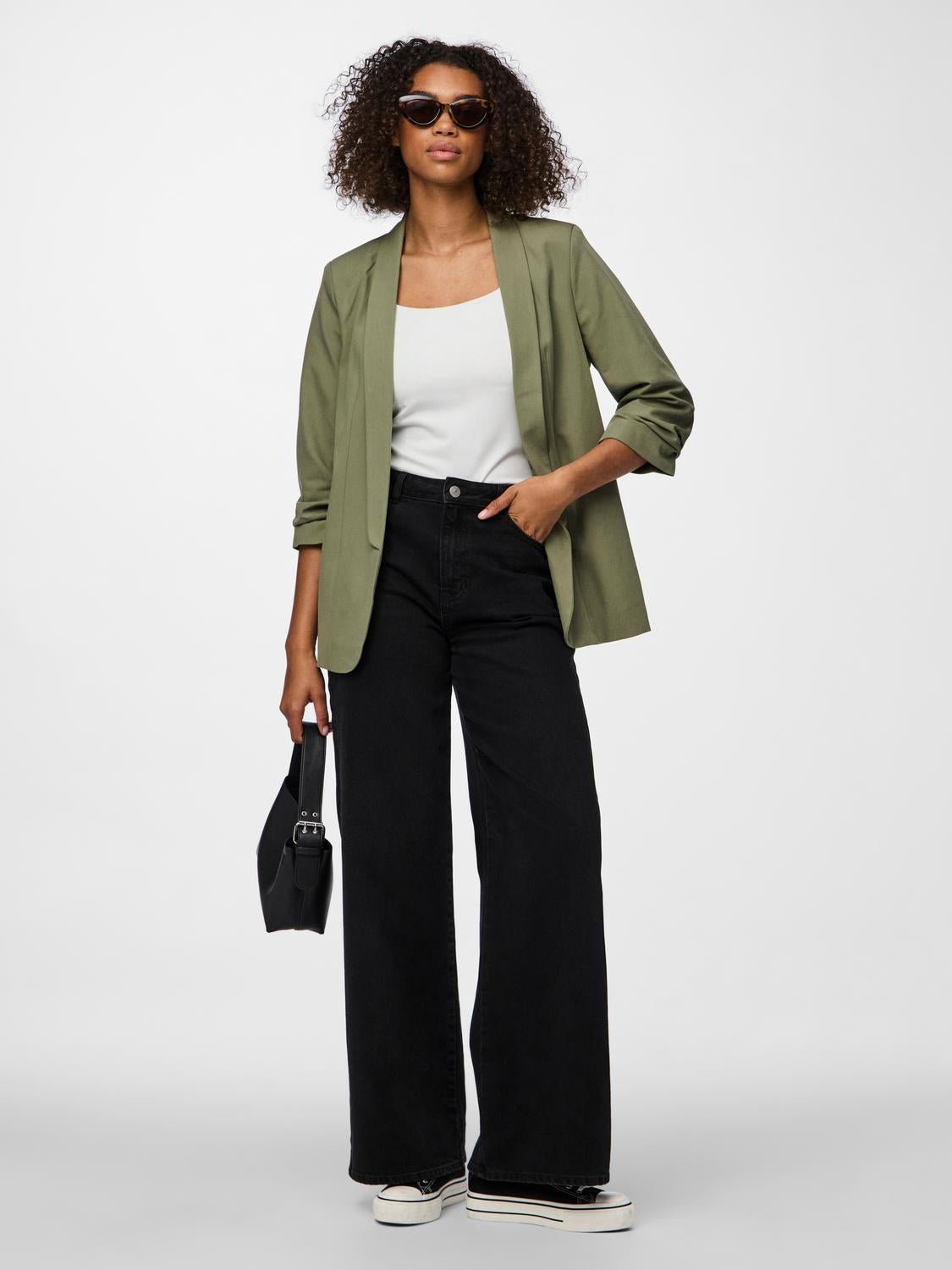 PCBOSELLA Blazer - Deep Lichen Green - VERO MODA & VILA Bergvik