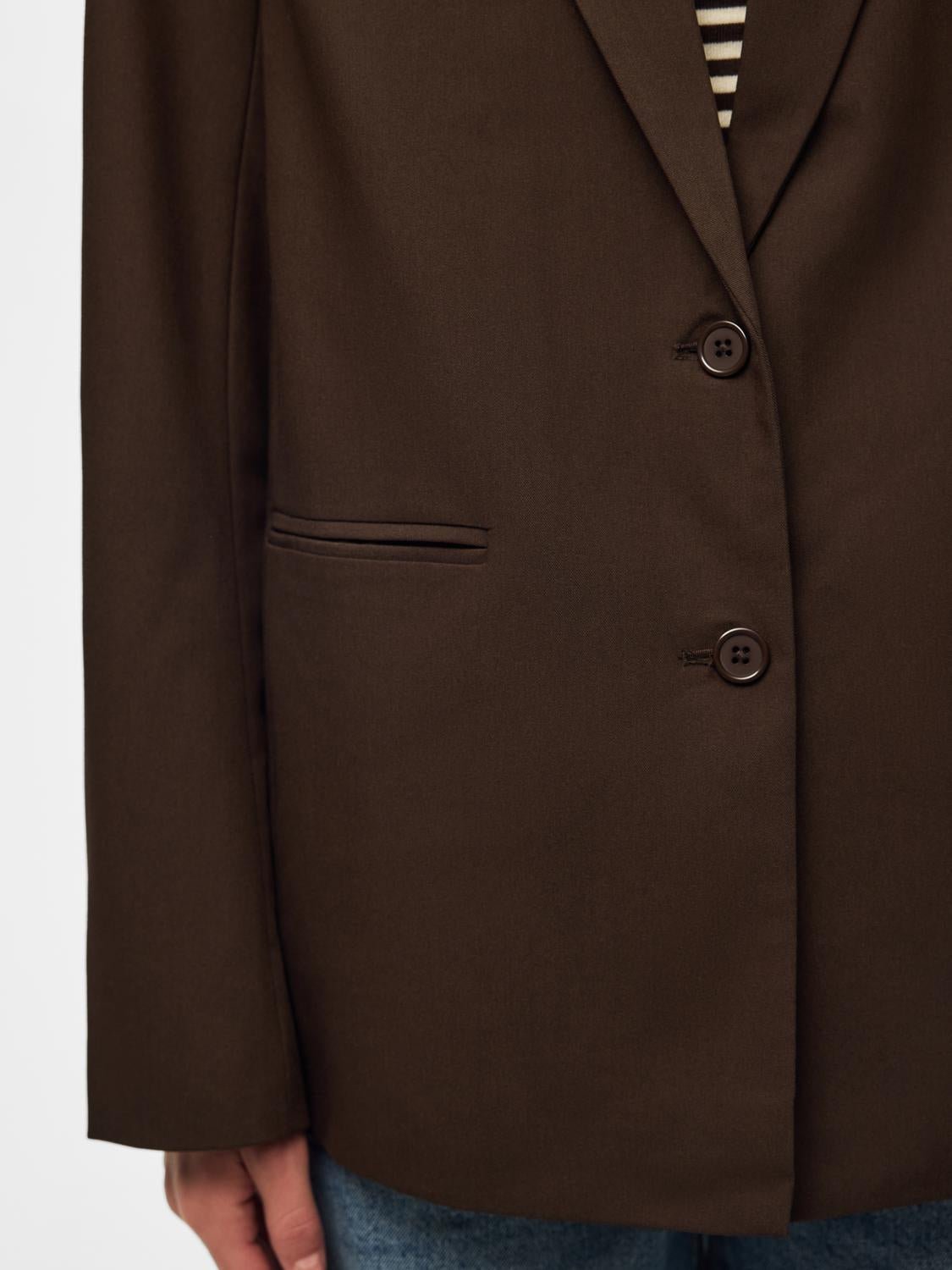 PCBOSELLA Blazer - Hot Fudge - VERO MODA & VILA Bergvik