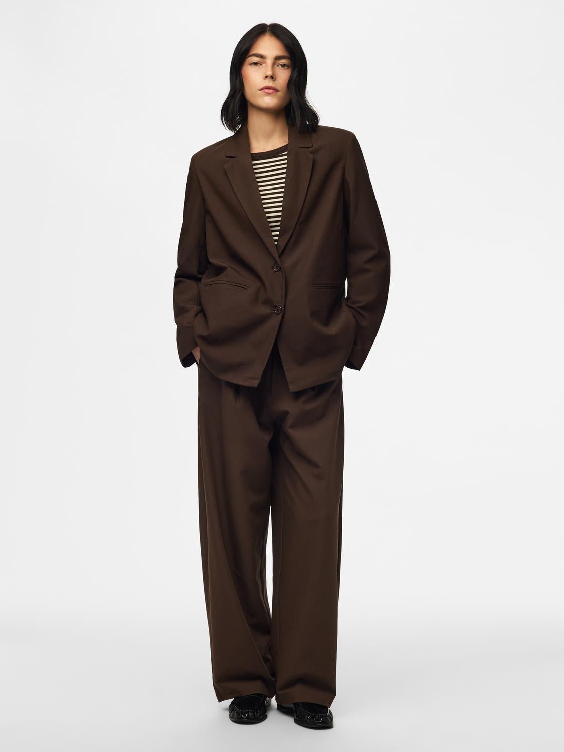 PCBOSELLA Blazer - Hot Fudge - VERO MODA & VILA Bergvik