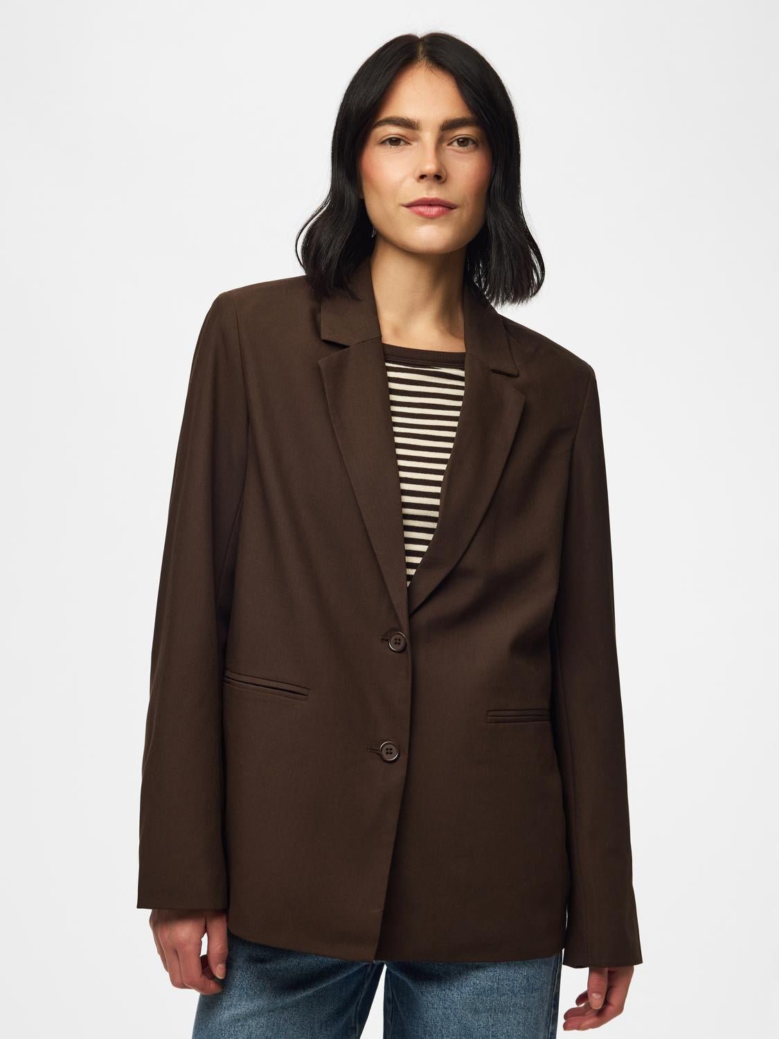 PCBOSELLA Blazer - Hot Fudge - VERO MODA & VILA Bergvik