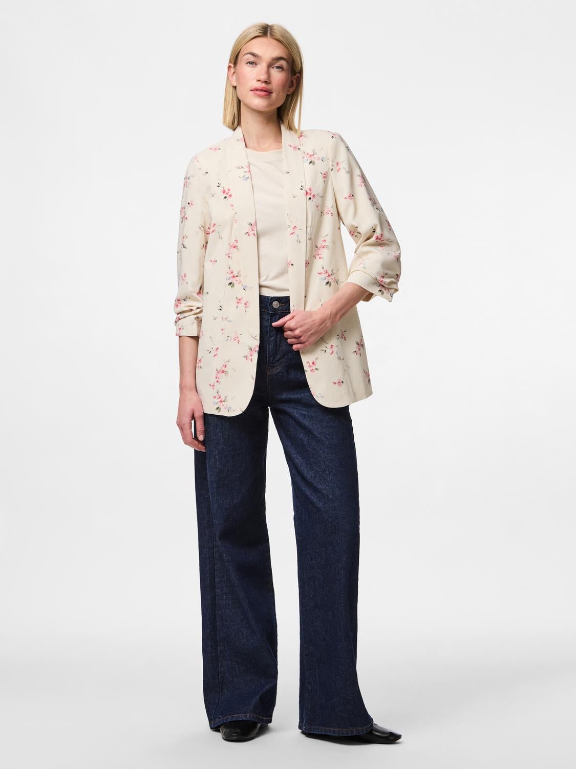 PCBOSELLA Blazer - Whitecap Gray - VERO MODA & VILA Bergvik