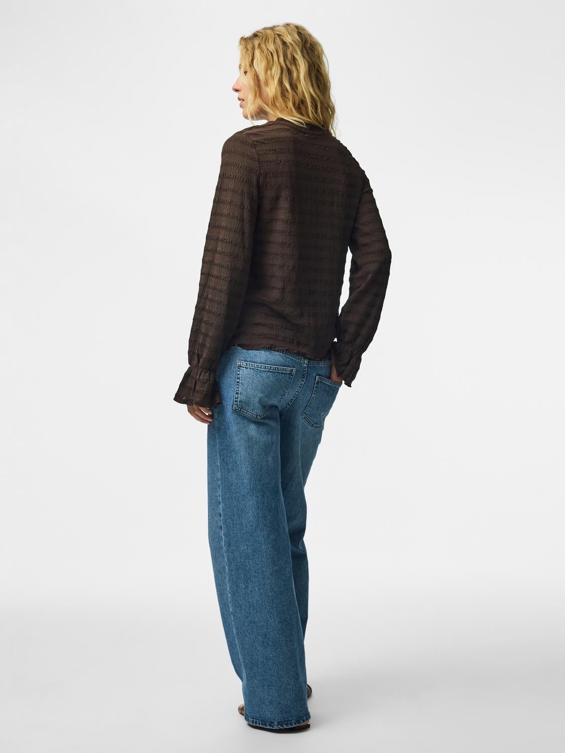 PCDAISY Top - Hot Fudge - VERO MODA & VILA Bergvik