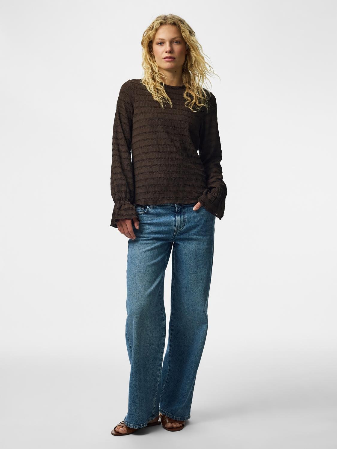 PCDAISY Top - Hot Fudge - VERO MODA & VILA Bergvik