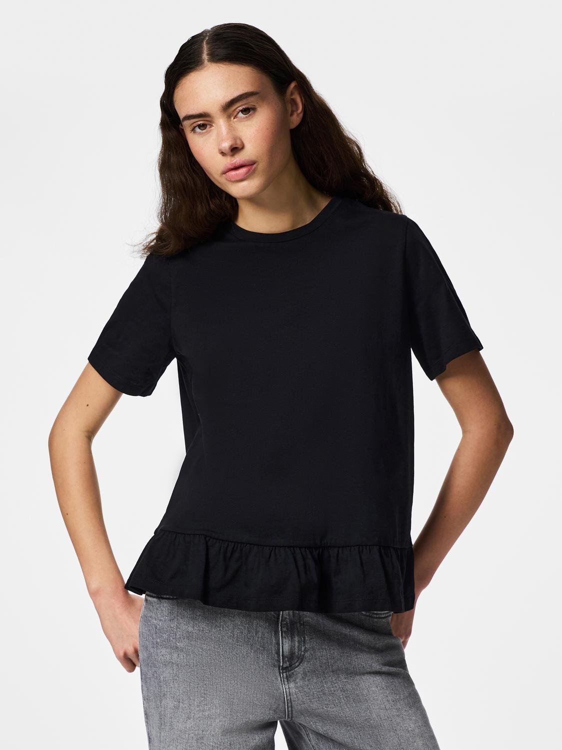 PCDISSO T-Shirt - Black - VERO MODA & VILA Bergvik