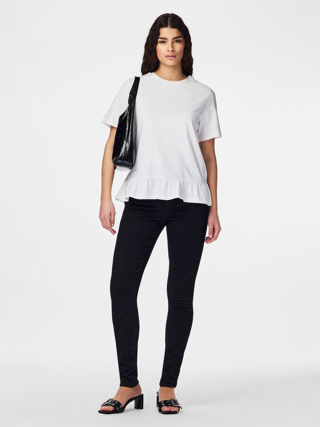 PCDISSO T-Shirt - Bright White - VERO MODA & VILA Bergvik