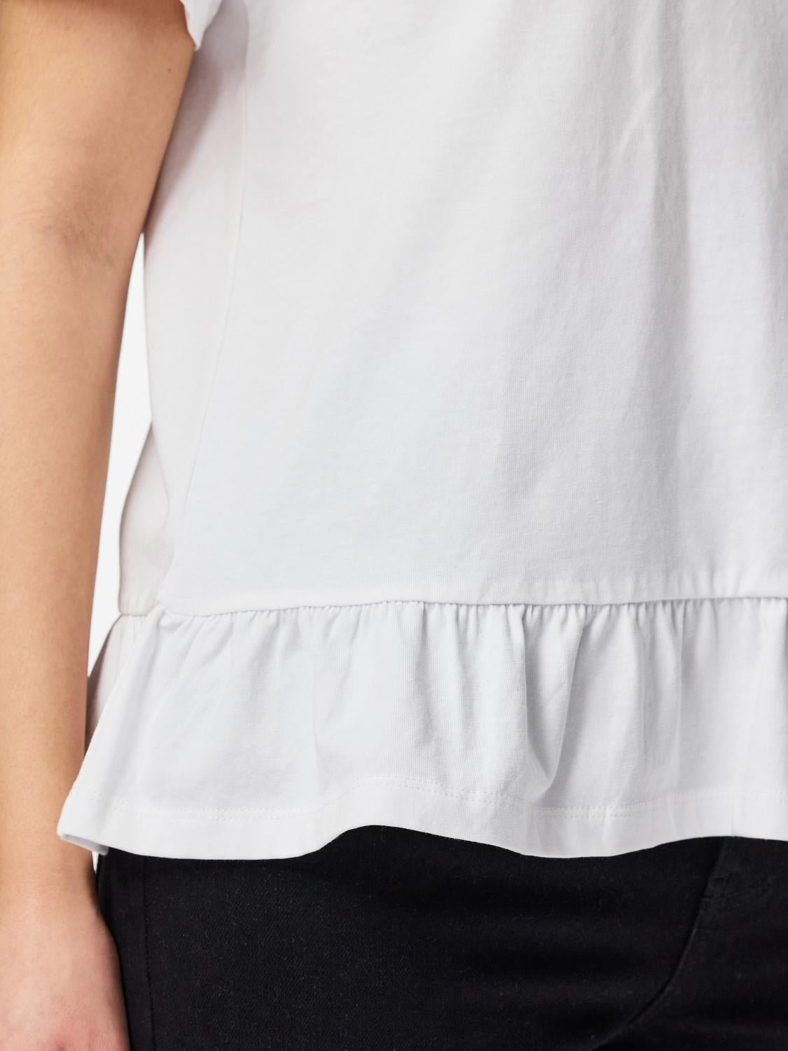 PCDISSO T-Shirt - Bright White - VERO MODA & VILA Bergvik
