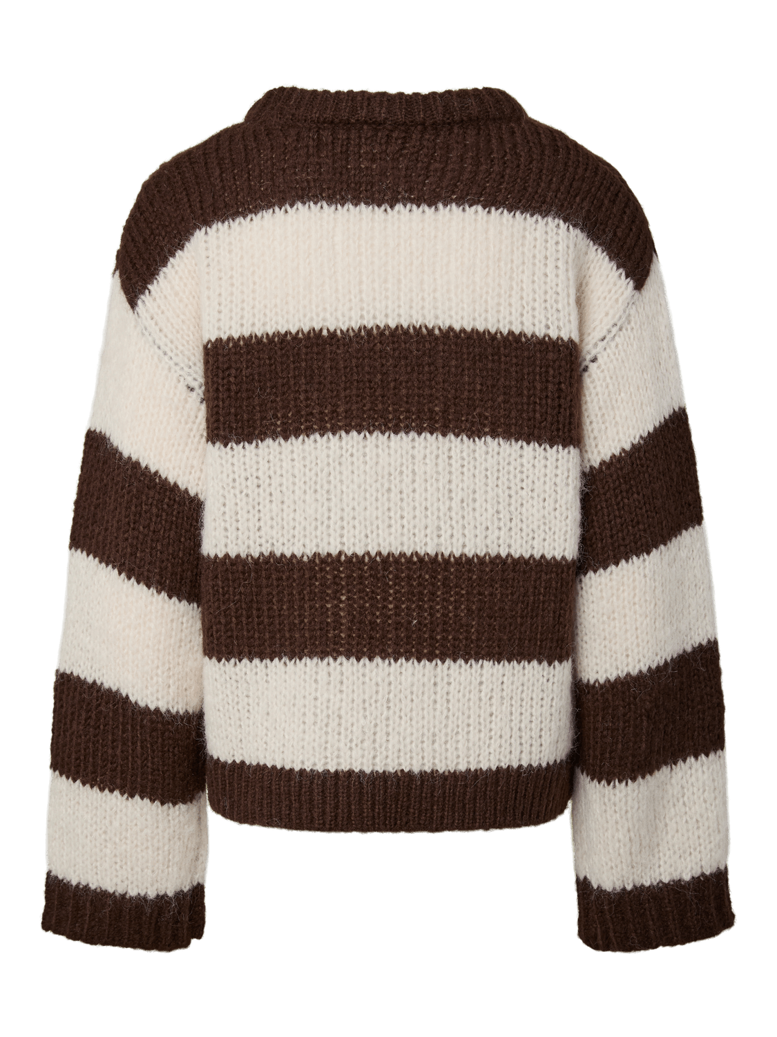 PCDORTHEA Knitted Top - Hot Fudge - VERO MODA & VILA Bergvik