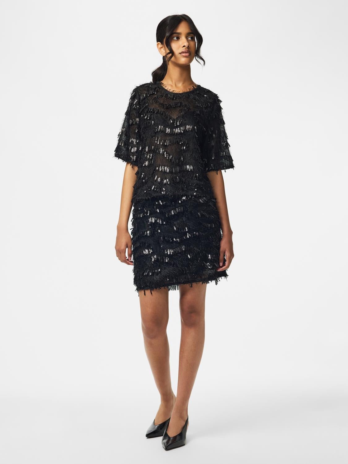 PCERUN T-shirt - Black - VERO MODA & VILA Bergvik