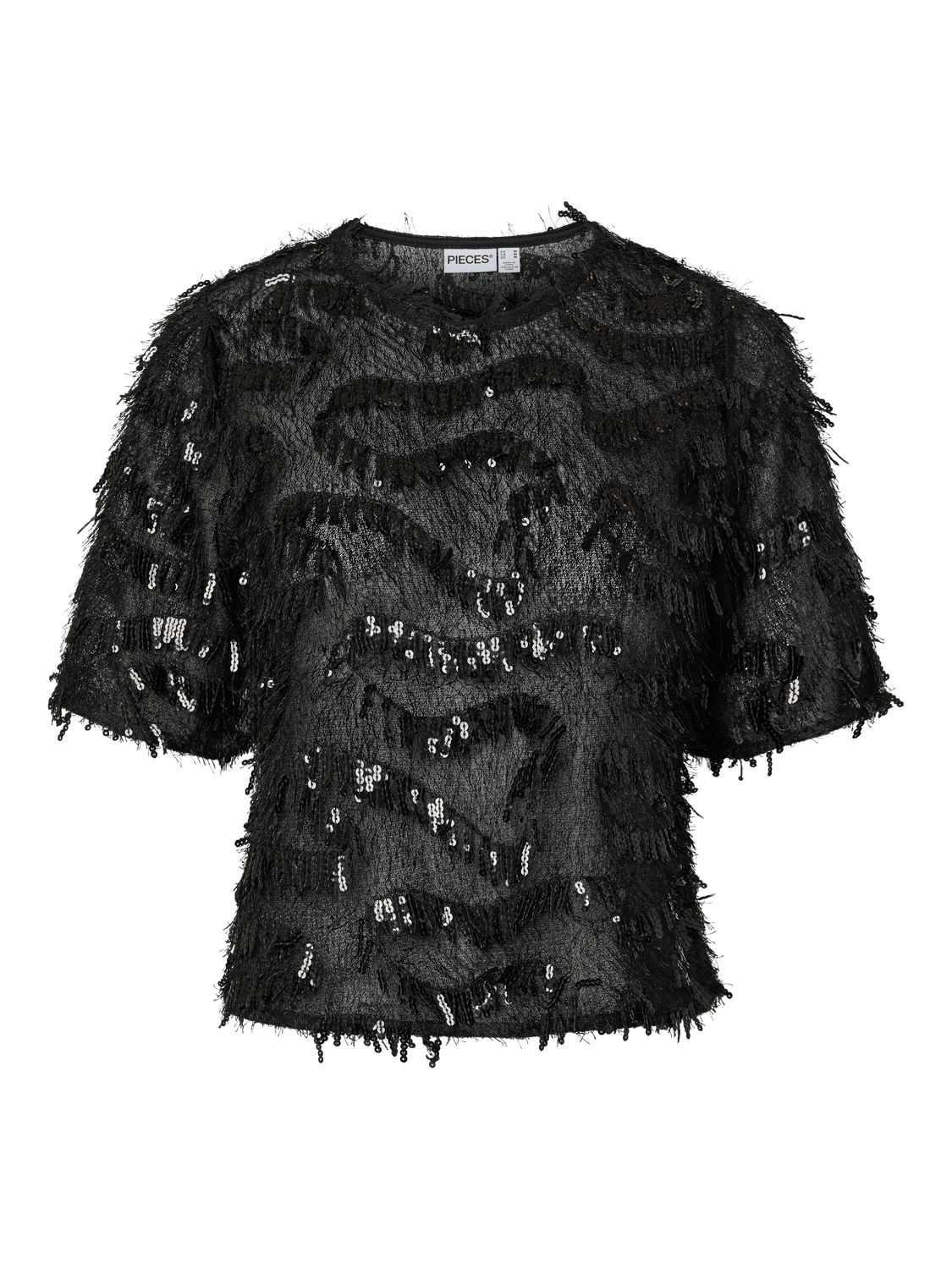 PCERUN T-shirt - Black - VERO MODA & VILA Bergvik