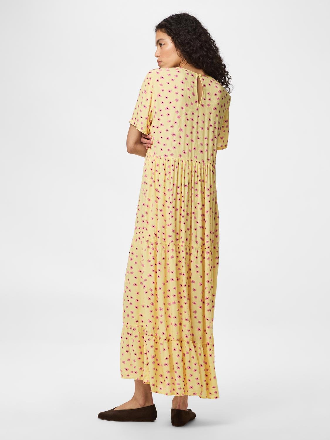 PCEVIE Long Dress - French Vanilla - VERO MODA & VILA Bergvik