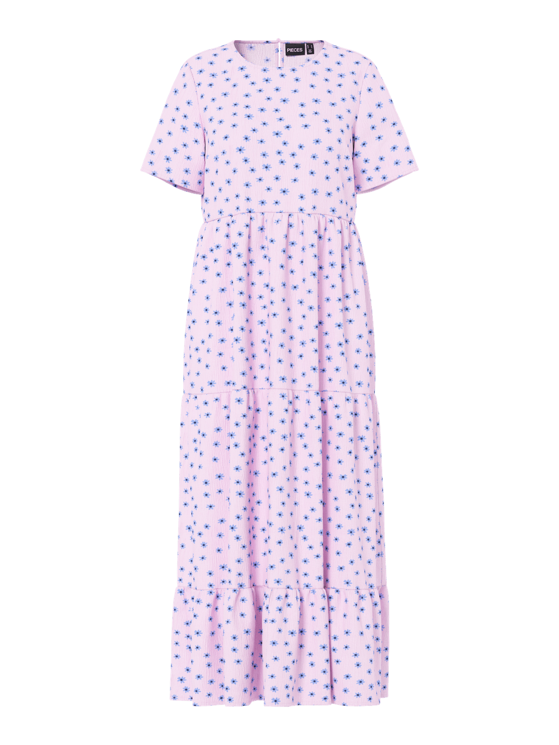 PCEVIE Long Dress - Roseate Spoonbill - VERO MODA & VILA Bergvik