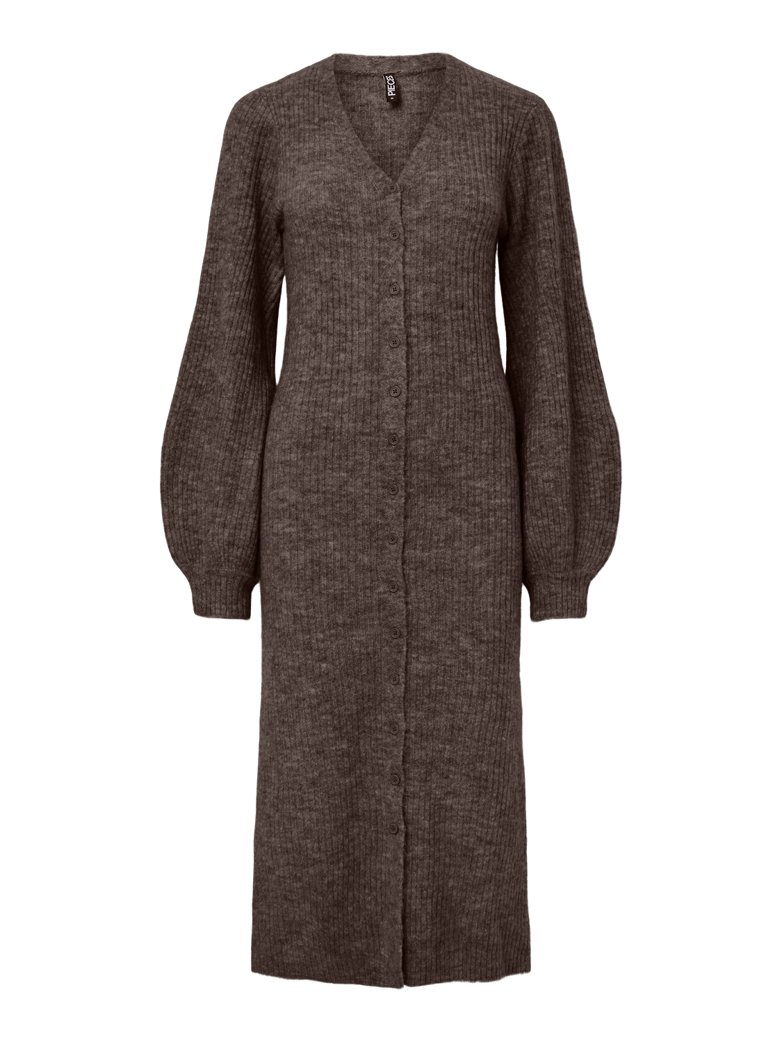 PCFALY Long Dress - Hot Fudge - VERO MODA & VILA Bergvik