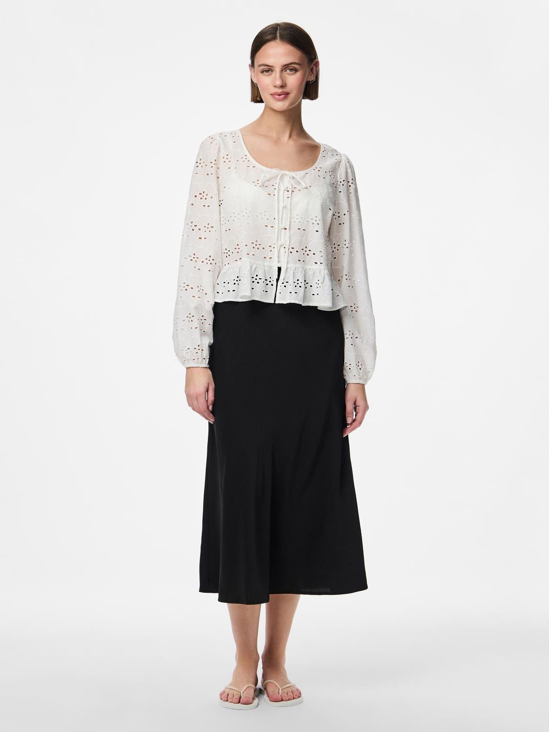 PCFARMORINE Top - Cloud Dancer - VERO MODA & VILA Bergvik