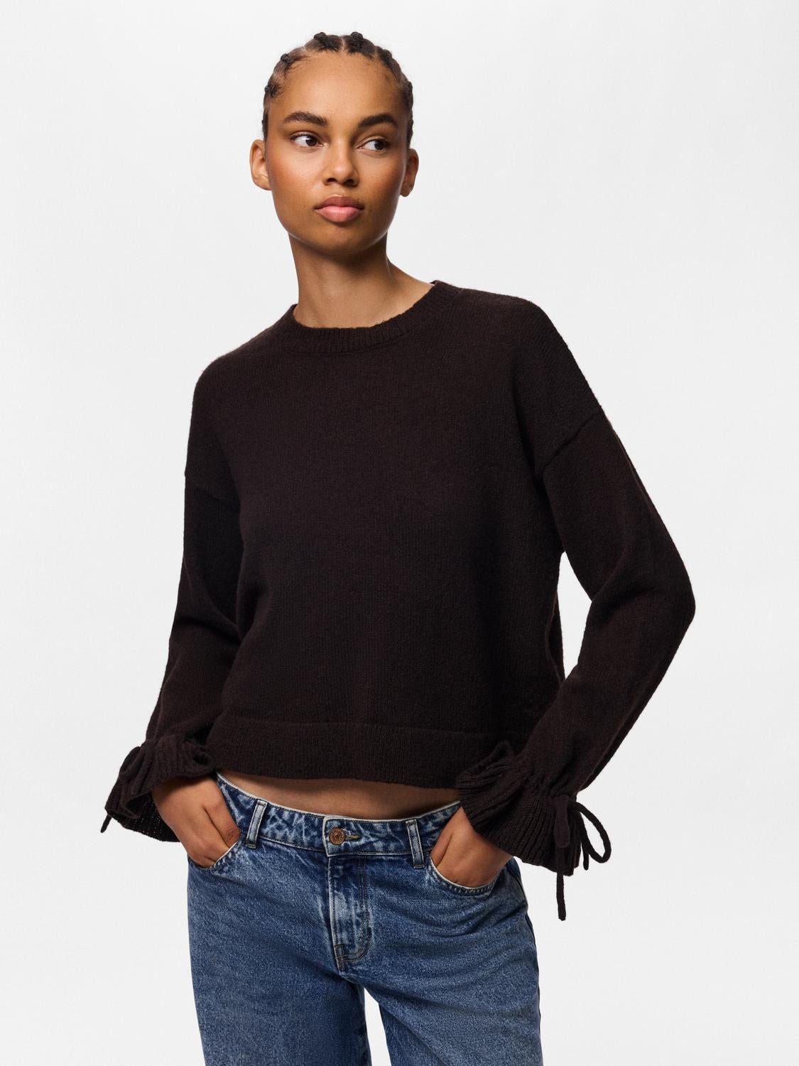 PCFIE Pullover - Ganache - VERO MODA & VILA Bergvik