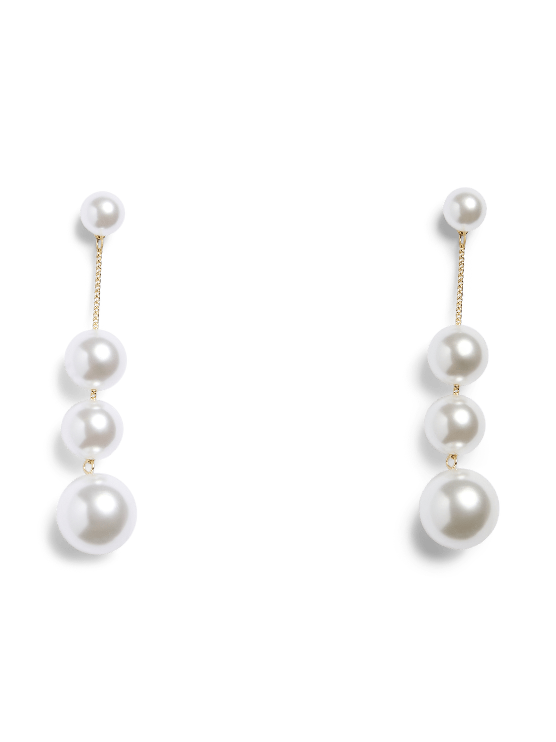 PCFIONA Earrings - Gold Colour - VERO MODA & VILA Bergvik