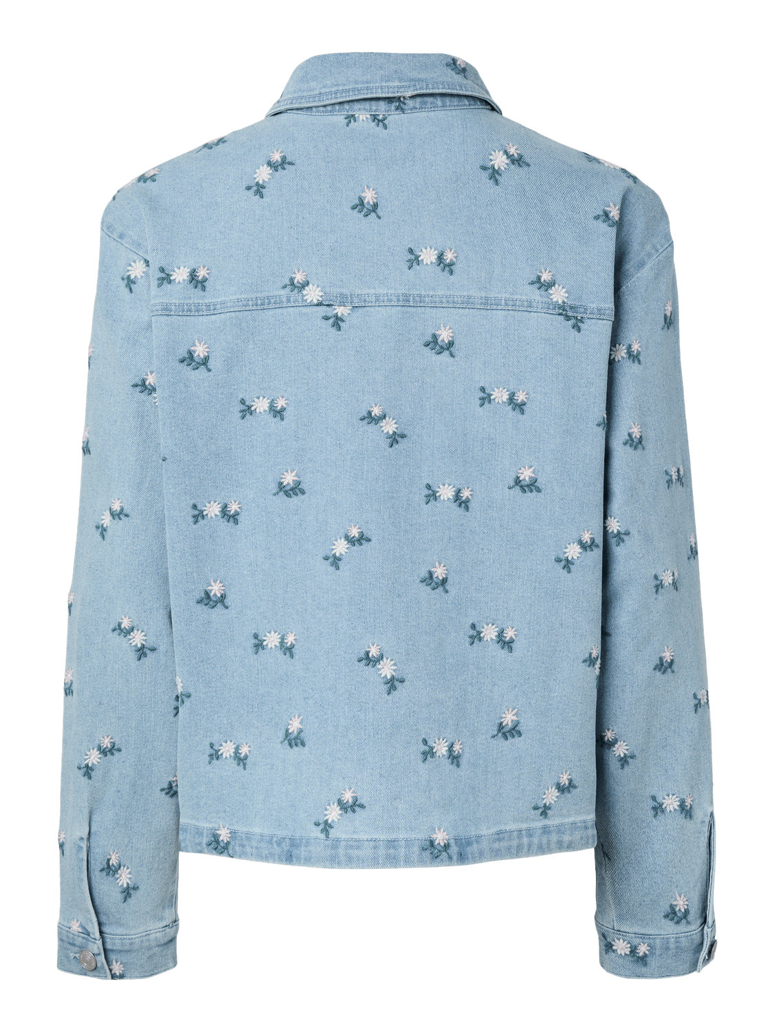 PCFLORA Denim Shirt - Light Blue Denim - VERO MODA & VILA Bergvik