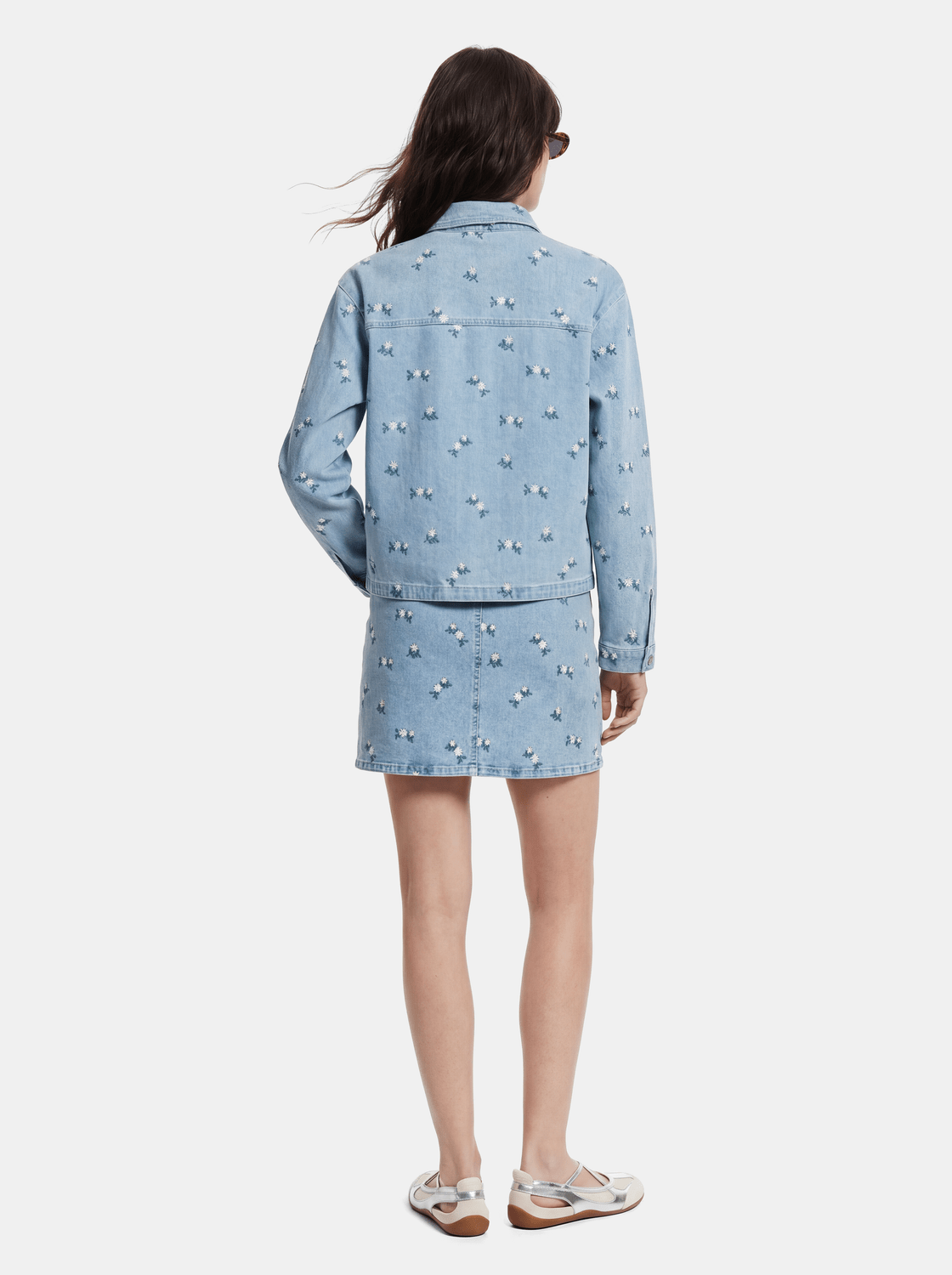 PCFLORA Denim Shirt - Light Blue Denim - VERO MODA & VILA Bergvik