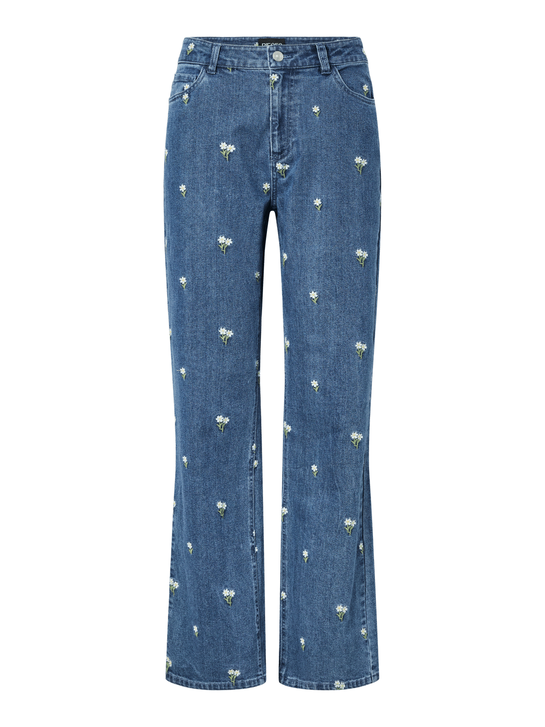 PCFLORA Jeans - Medium Blue Denim - VERO MODA & VILA Bergvik