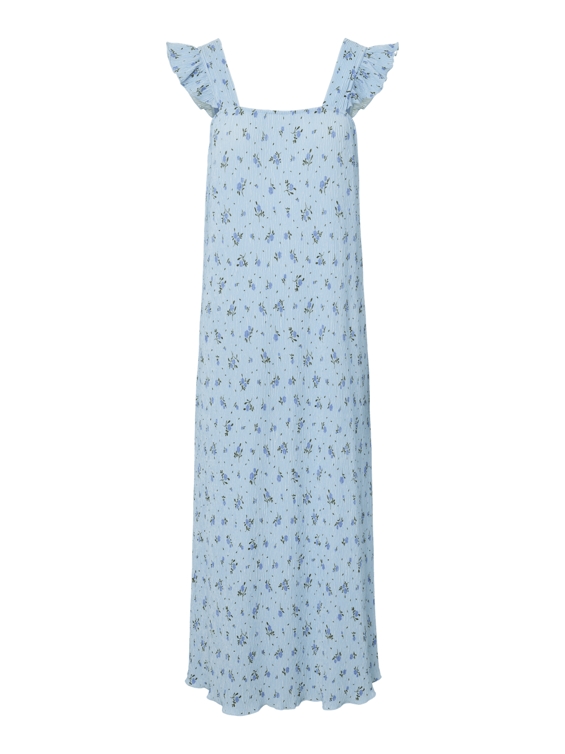 PCFLORA Midi Dress - Cashmere Blue - VERO MODA & VILA Bergvik