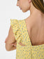 PCFLORA Midi Dress - Pale Banana - VERO MODA & VILA Bergvik