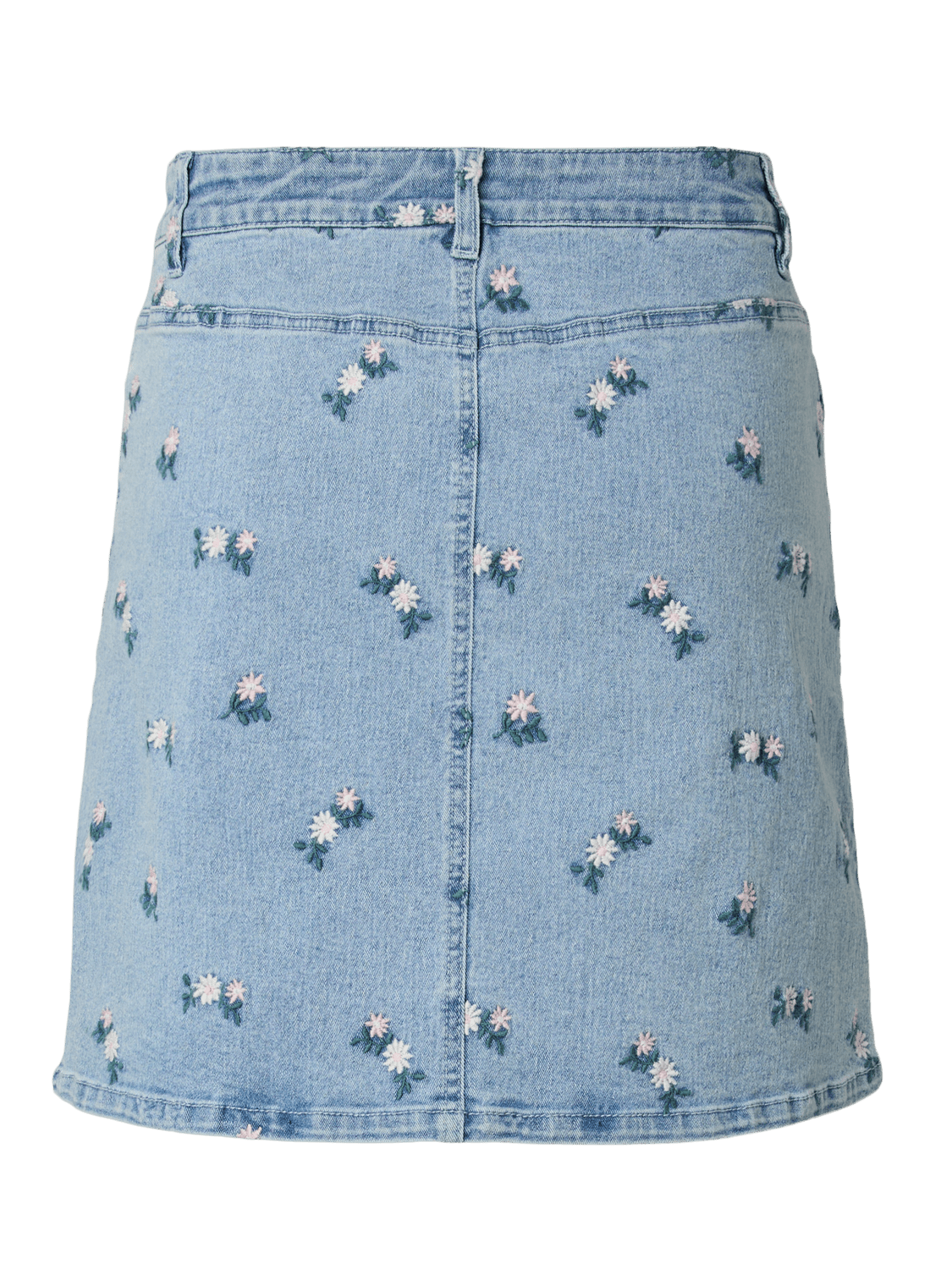 PCFLORA Short Skirt - Light Blue Denim - VERO MODA & VILA Bergvik