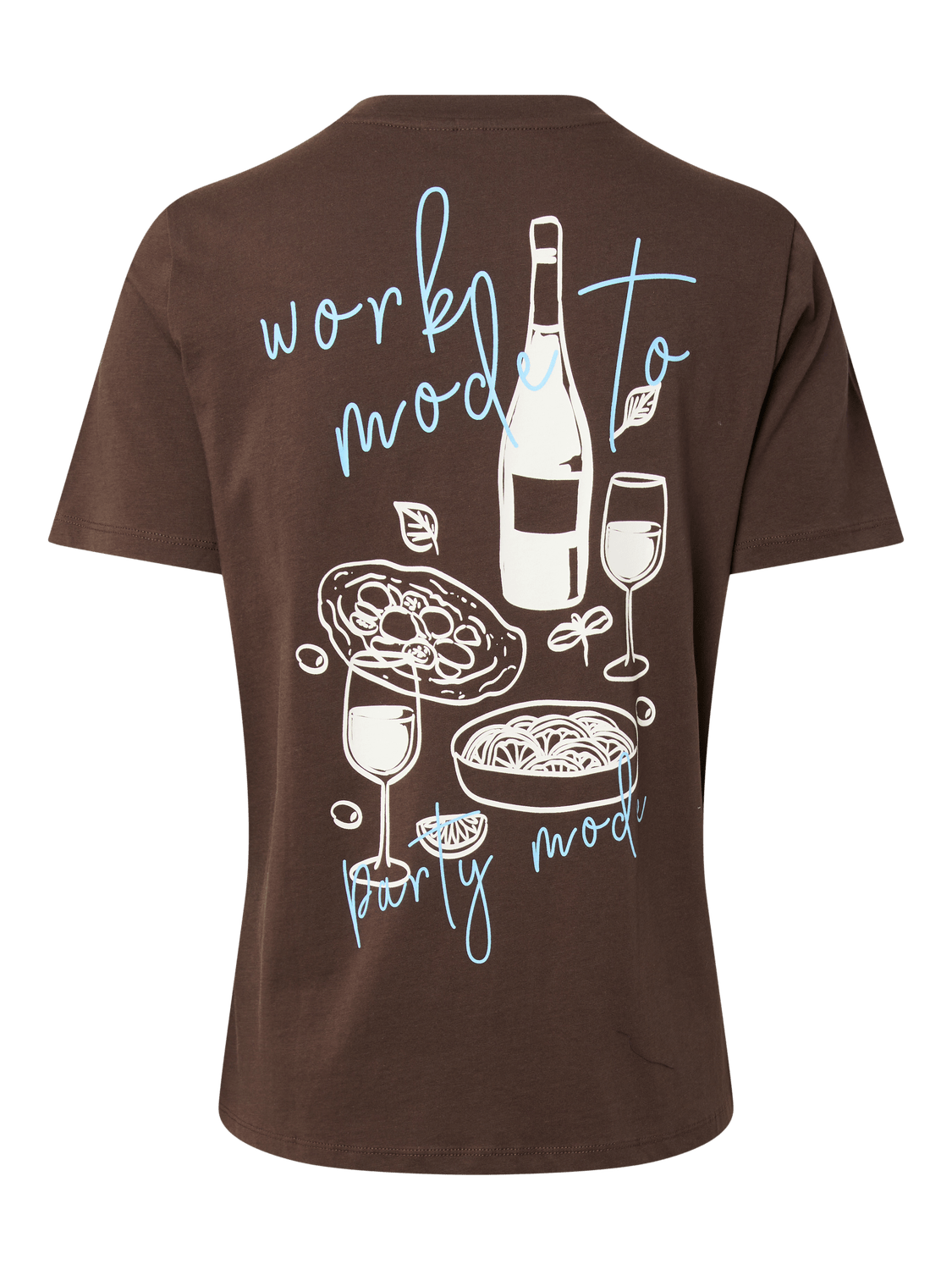PCFRAN T-shirt - Hot Fudge - VERO MODA & VILA Bergvik