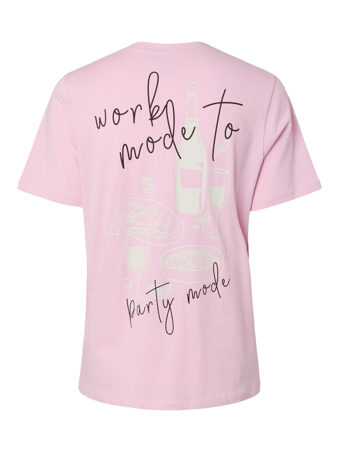PCFRAN T-shirt - Roseate Spoonbill - VERO MODA & VILA Bergvik