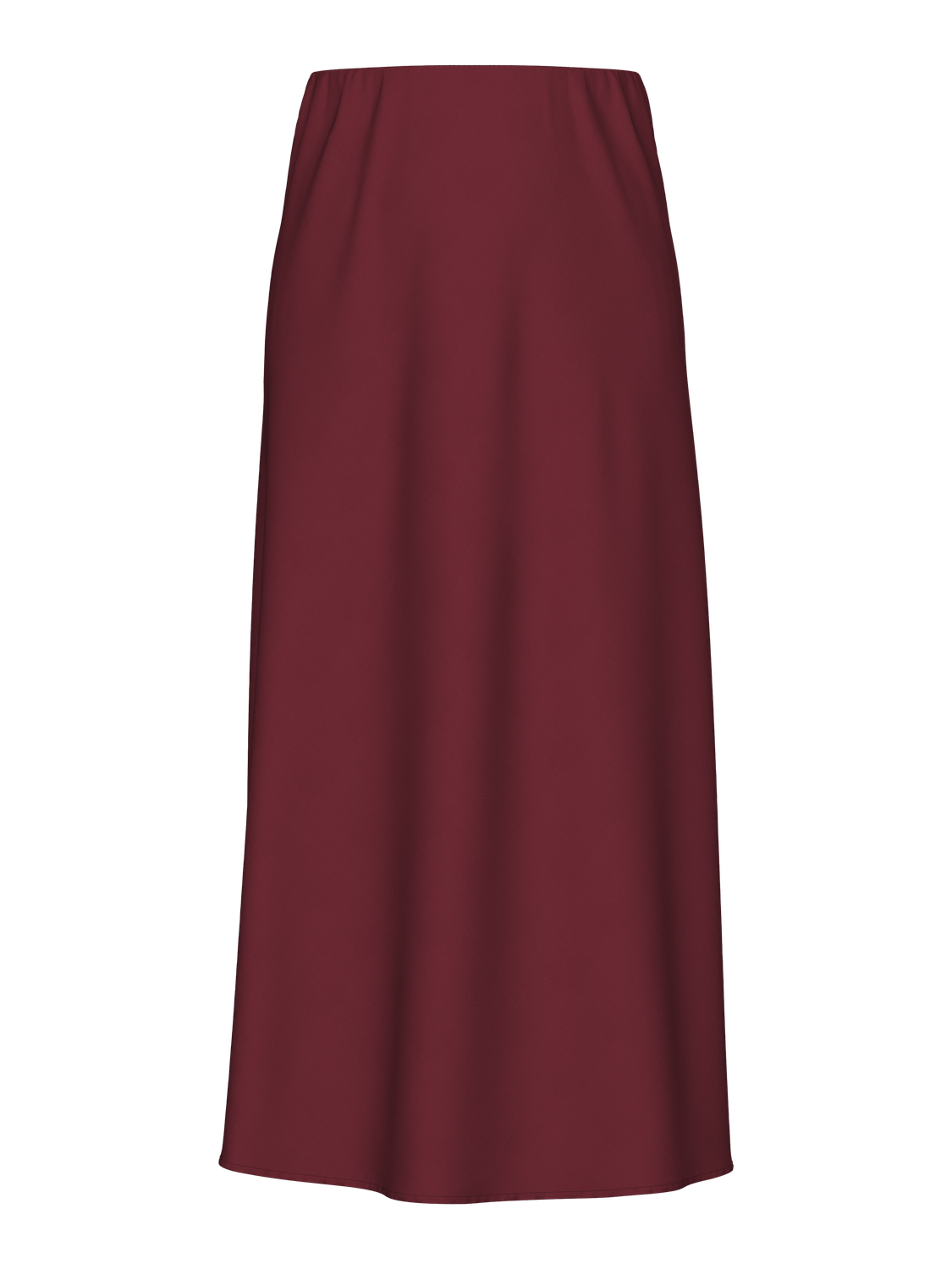 PCFRANAN Midi Skirt - Tawny Port - VERO MODA & VILA Bergvik