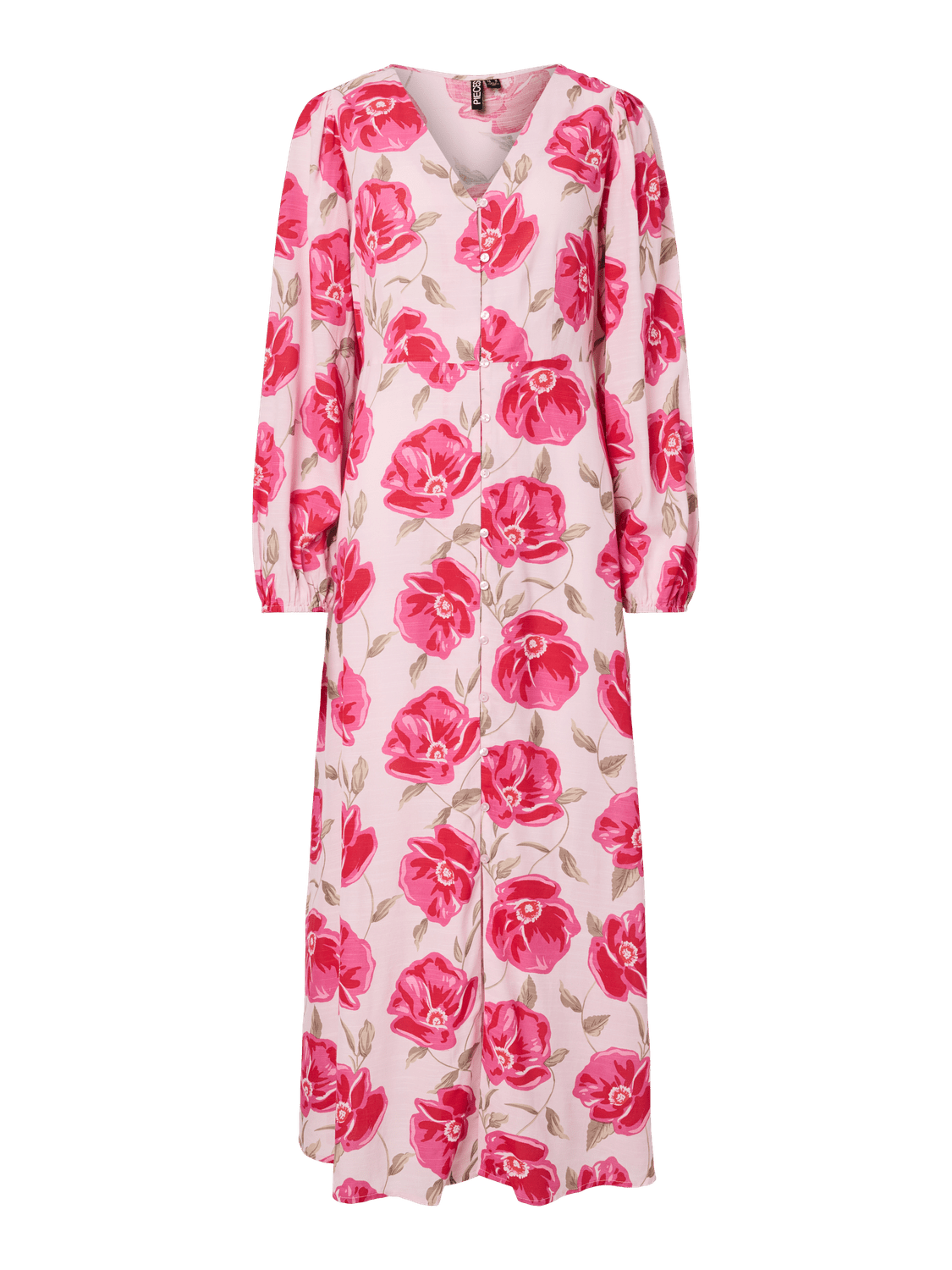 PCGAITLYN Long Dress - Pink - A - Boo - VERO MODA & VILA Bergvik