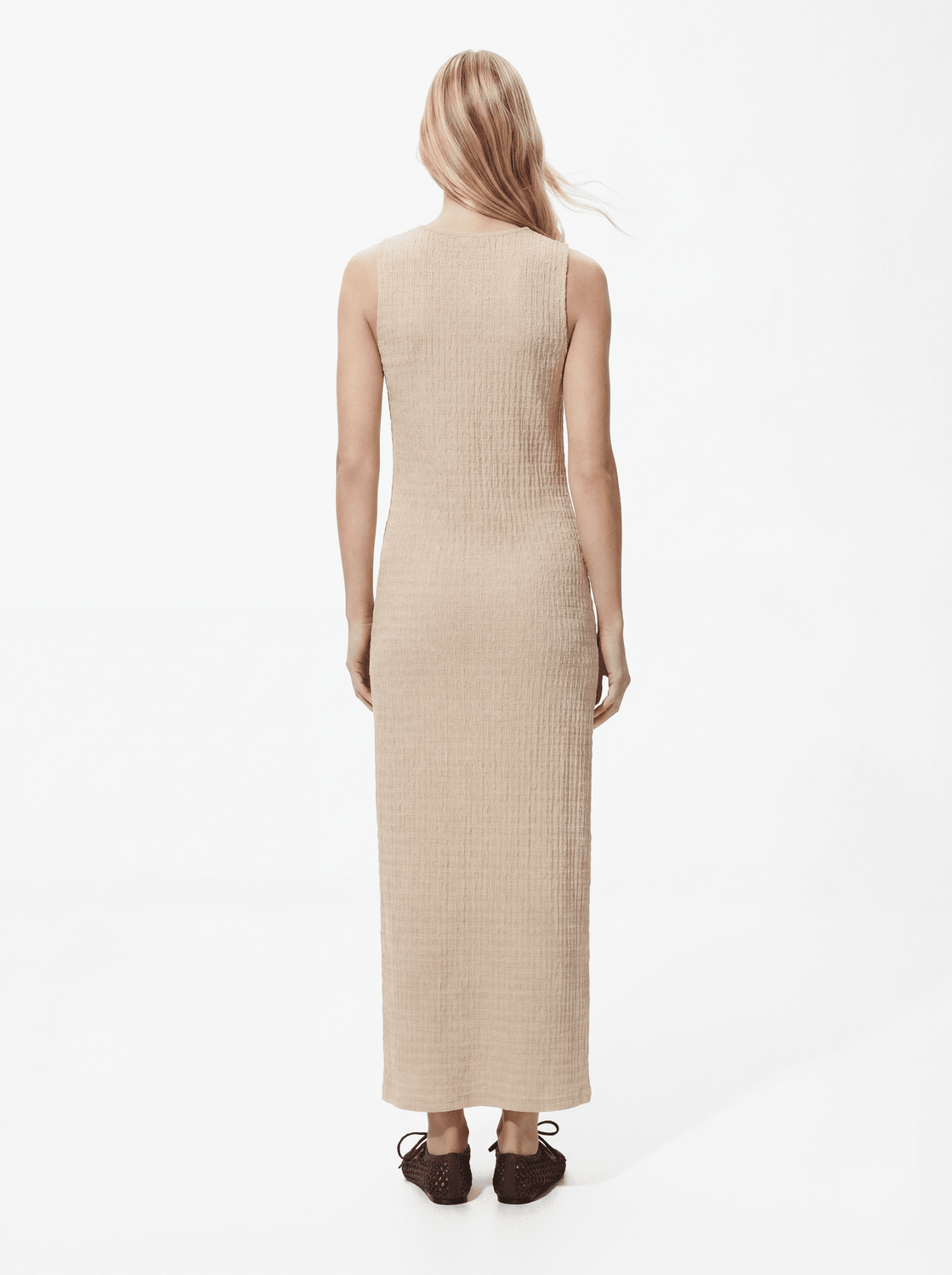 PCGRACE Long Dress - Silver Lining - VERO MODA & VILA Bergvik