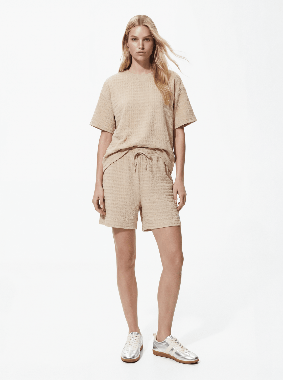 PCGRACE Shorts - Silver Lining - VERO MODA & VILA Bergvik