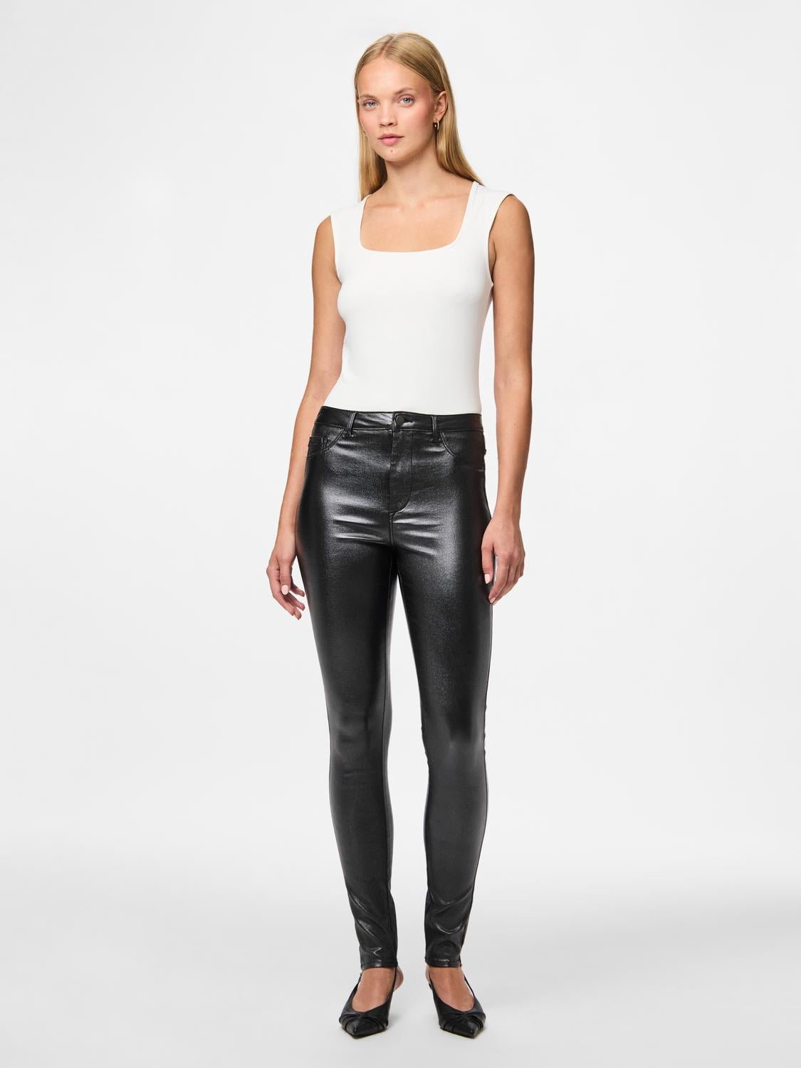 PCHIGHSKIN Leggings - Black - VERO MODA & VILA Bergvik