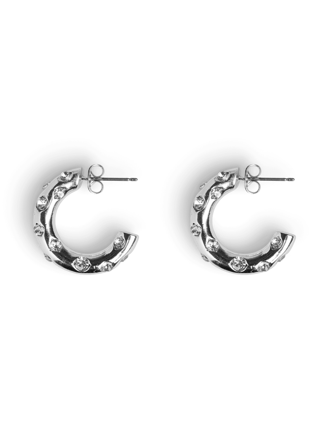 PCJASMIN Earrings - Silver Colour - VERO MODA & VILA Bergvik