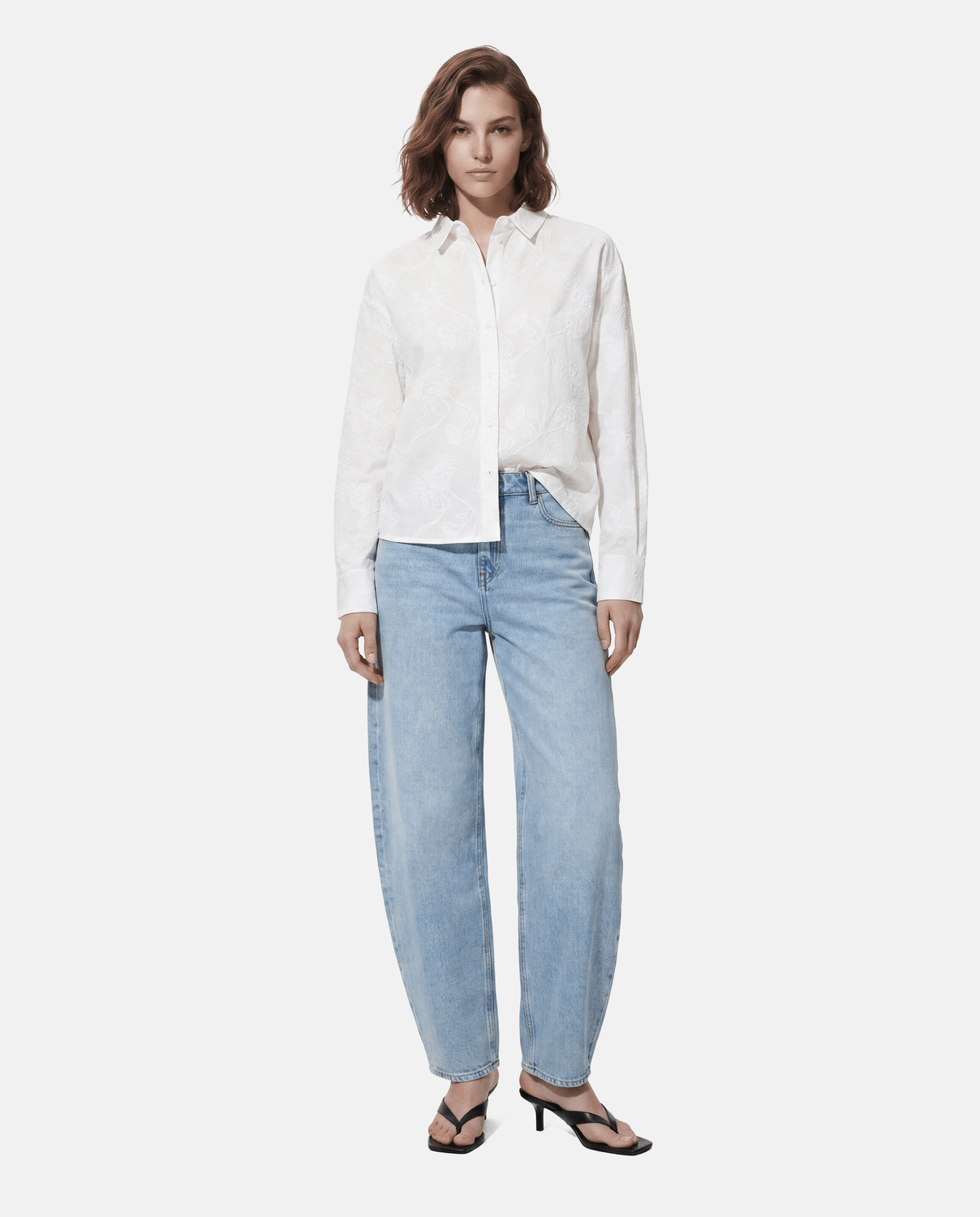 PCJEFINA Shirt - Cloud Dancer - VERO MODA & VILA Bergvik