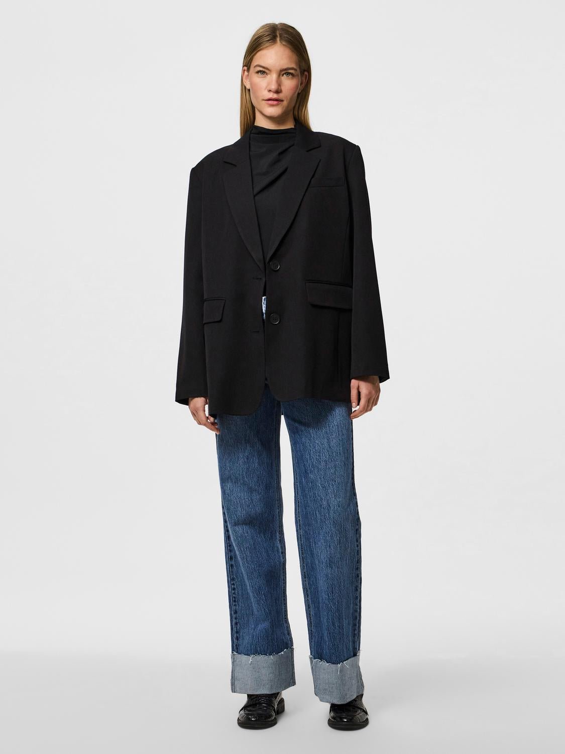 PCKAMIL Blazer - Black - VERO MODA & VILA Bergvik