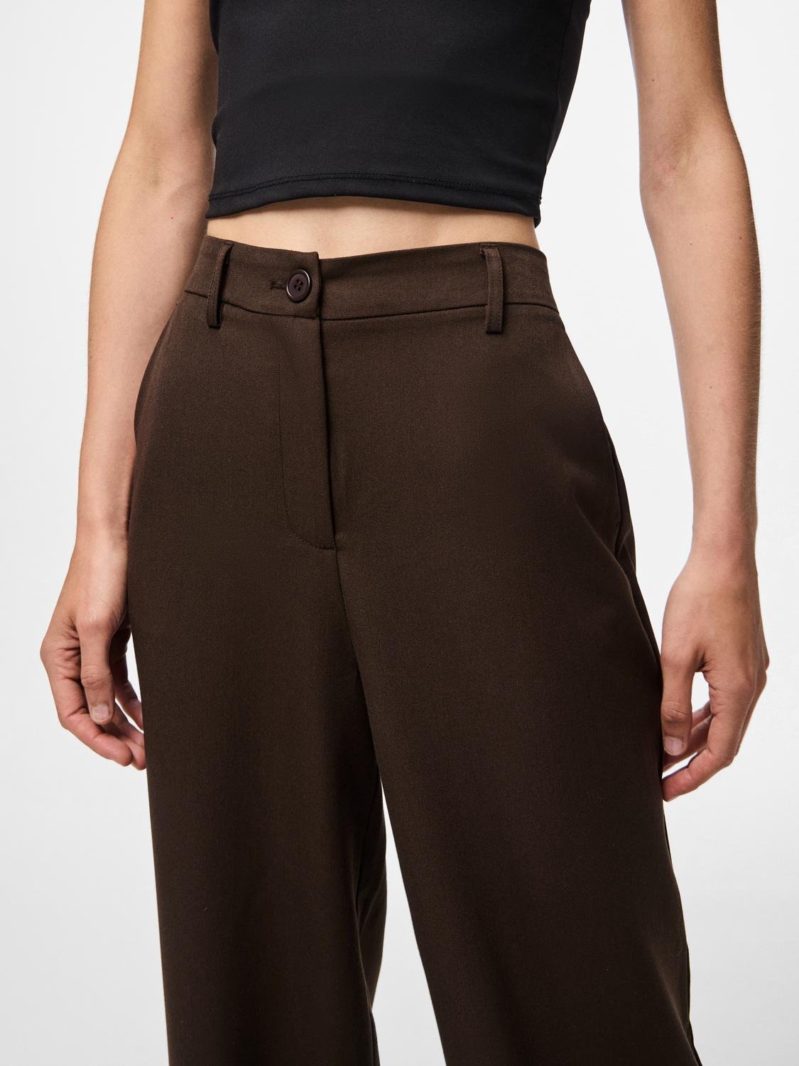 PCKAMIL Trousers - Hot Fudge - VERO MODA & VILA Bergvik