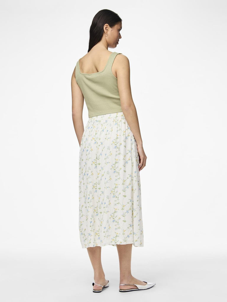 PCKARY Skirt - Cloud Dancer - VERO MODA & VILA Bergvik