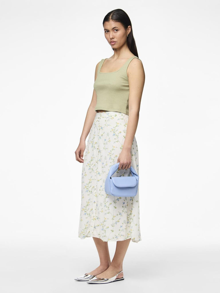 PCKARY Skirt - Cloud Dancer - VERO MODA & VILA Bergvik